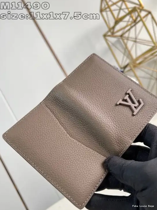 Fake Louis Bags Organizer-7.5*11.1*1 Pocket cm VUITTON LOUIS 0616